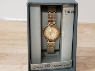 Diamond Dial Watch