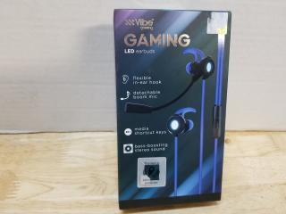 New Vibe Gaming LED Earbuds
