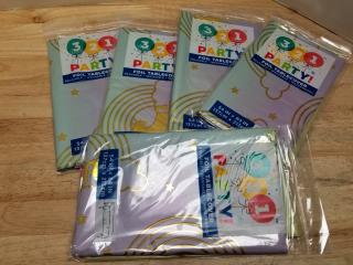 New Party Foil Tablecovers