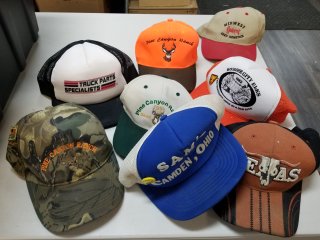 Lot of Vintage Trucker Hats