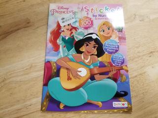 New Disney Princess Sticker Book
