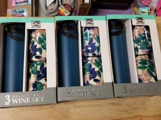 3 New Wellness Portable Wine Sets