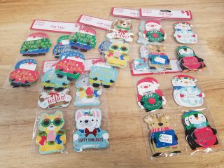 New Assorted Christmas Gift Tags