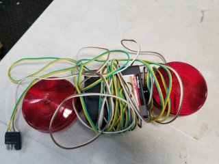 12v magnetic tow light kit