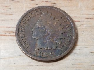 1889 Indian Head Penny