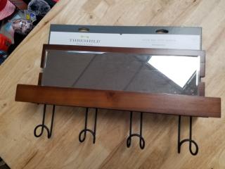 New Threshold Wall Hook Mirror