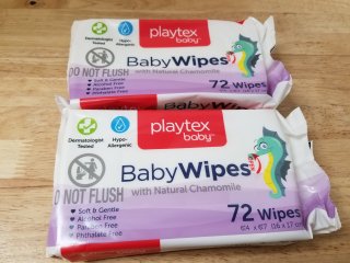 New Playtex Baby Wipes Packs