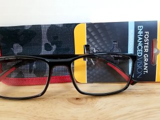 New Foster Grant Enhanced Vision Glasses +2.00