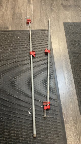 Pair of Pipe Clamps