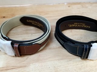 New Gold Coast Belts Pair, 36