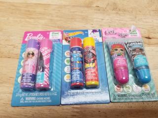 New Kids Branded Lip Balms