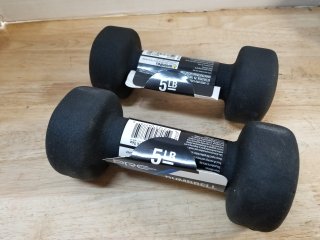 New 5lb Dumbbell Pair