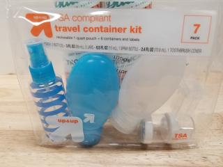 New TSA Travel Container Kit