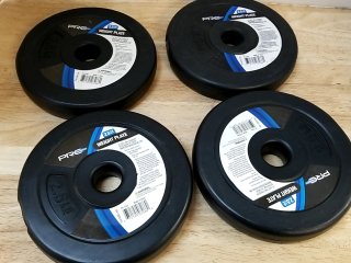 New Pro 2.5 lb Weight Plates (4)