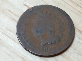 1865 Indian Head Penny