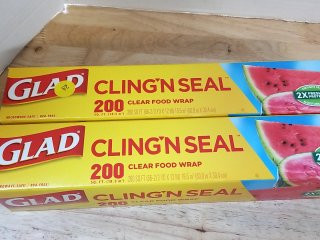 New Glad Cling \'n Seal Wrap - 2 Rolls