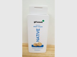 New Girl Scouts Trefoils Body Wash