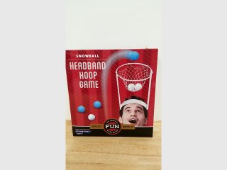 New Snowball Headband Hoop Game