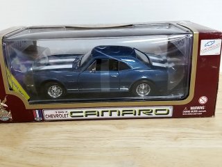 New 1967 Chevy Camaro Model 1:18 scale