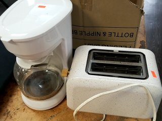 Coffee Maker and Toaster