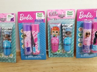 New Barbie & LOL Lip Balms