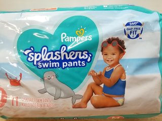New Pampers Splashers Swim Pants