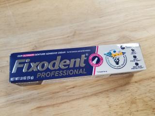 New Fixodent Professional Adhesive