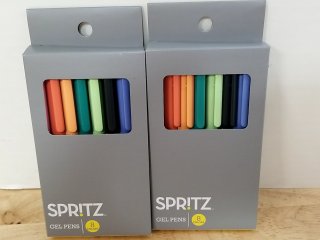 New Spritz Gel Pens (2 Packs)