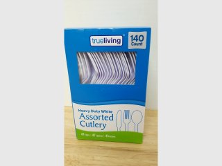 New TrueLiving Assorted Cutlery 140ct