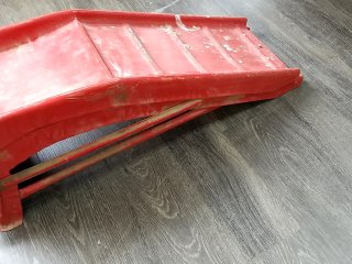 Pair of car ramps, each approx 3 ft long 11 inch wide 