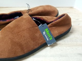 New Men's Brown Slippers xl