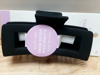 New Black Hair Claw Clip