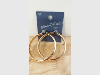 New Gold Hoop Earrings
