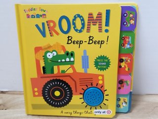 New Toddler Town Vroom! Beep-Beep! Book