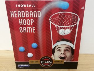 New Snowball Headband Hoop Game