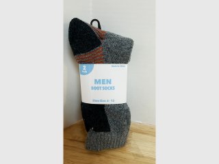 New Men\'s Boot Socks 2-Pack