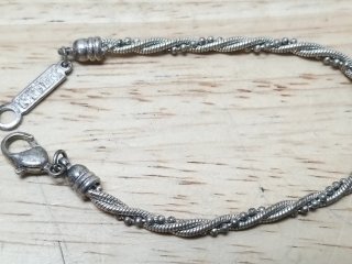 Sterling Silver Bracelet, Napier, 6.5 in