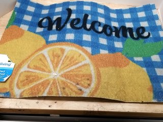 New Lemon Welcome Mat