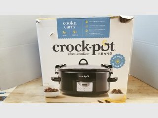 New Crock-Pot Slow Cooker, 7 qt