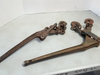 Pair of Vintage Load Binders