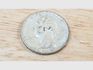 1964 D Silver U.S. Quarter