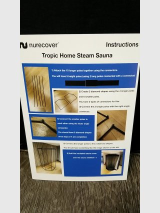 New Tropic Home Steam Sauna
