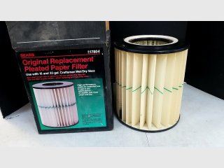 New Sears Pleated Paper Filter