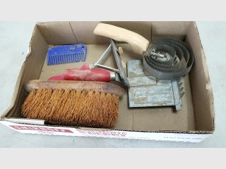Assorted Horse Grooming Tools