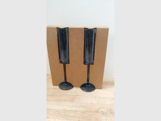 New Black Champagne Flutes