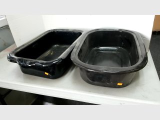 Pair of Black Baking Pans