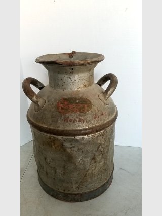 Vintage Milk Can approx 22 inch tall 