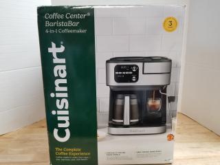 New cusinart coffe center baristabar, 4 in 1 coffee maker 12 cup