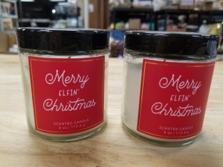 New Merry Elfin Christmas Candles
