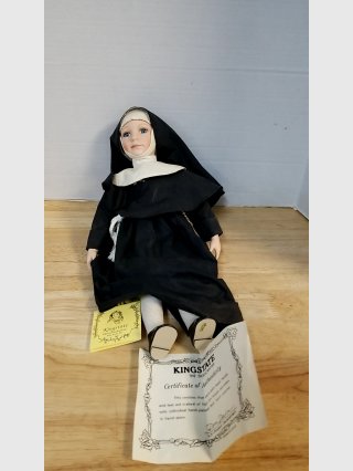 New Kingstate Nun Doll approx 16 inch